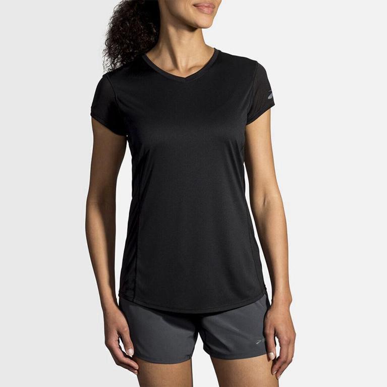 Brooks Stealth - Camisetas Manga Corta Mujer - Gris (KJ7526493)